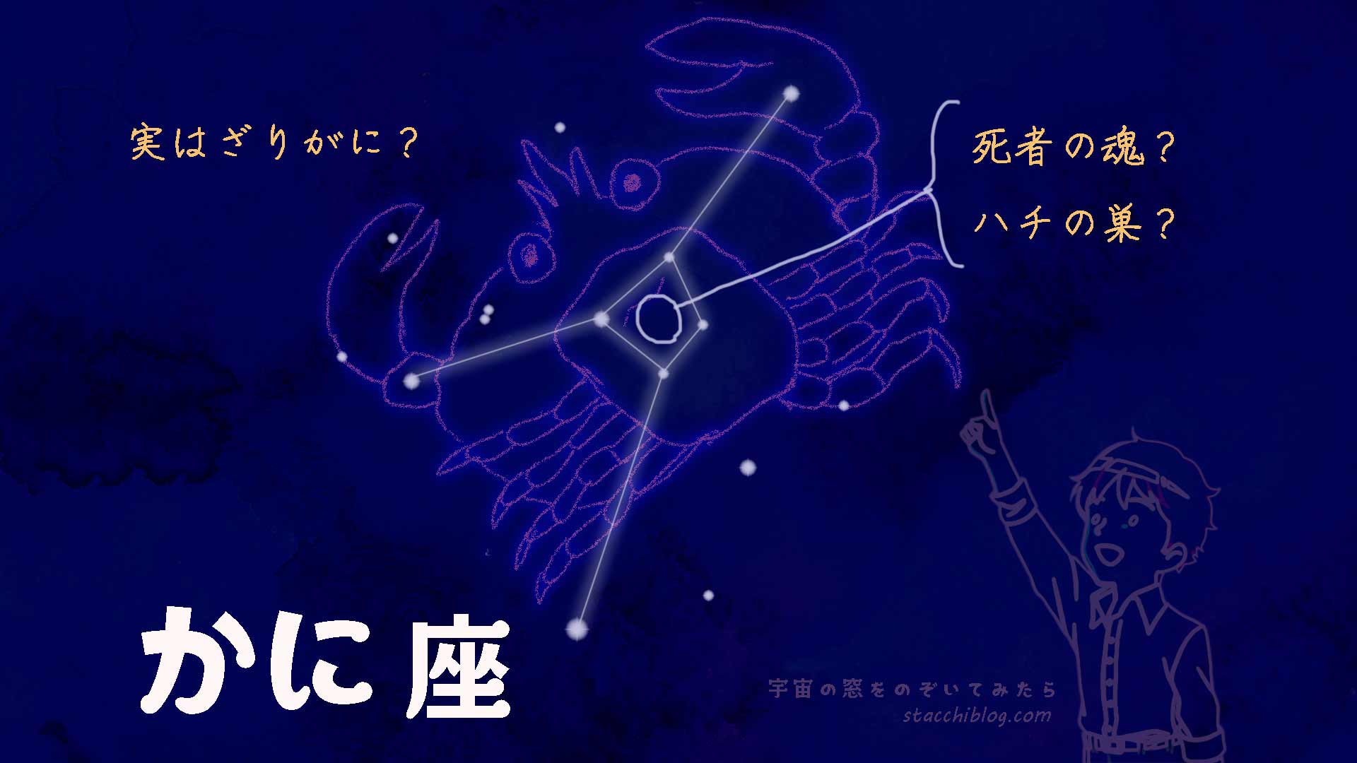 知って楽しいかに座 探し方から神話 宇宙の話まで